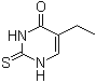 结构式 CAS# 34171-37-4, 5-乙基-2-硫代尿嘧啶