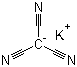 Potassium tricyanomethanide molecular structure (CAS 34171-69-2)
