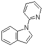 N-(2-吡啶基)吲哚分子结构 (CAS 3419-91-8)