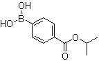 结构式 CAS# 342002-82-8, 4-异丙氧基羰基苯硼酸