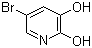 structure of CAS# 34206-49-0, 5-Bromo-2,3-pyridinediol;5-Bromo-3-hydroxy-1H-pyridin-2-one