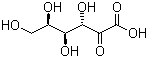 structure of CAS# 342385-52-8, 2-Keto-L-gulonic acid