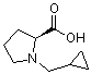 structure of CAS# 342793-01-5, 1-(Cyclopropylmethyl)-L-proline