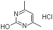 4,6-Dimethyl-2-hydroxypyrimidine hydrochloride molecular structure (CAS 34289-60-6)