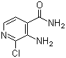 structure of CAS# 342899-34-7, 3-Amino-2-chloroisonicotinamide