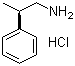 (R)-beta-Methylbenzeneethanamine hydrochloride molecular structure (CAS 34298-25-4)