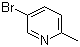 5-Bromo-2-picoline molecular structure (CAS 3430-13-5)