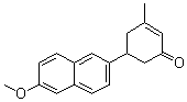 5-(6-Methoxy-2-naphthalenyl)-3-methyl-2-cyclohexen-1-one molecular structure (CAS 343272-51-5)