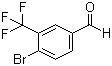 3-(Trifluoromethyl)-4-bromobenzaldehyde molecular structure (CAS 34328-47-7)