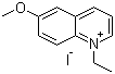 6-Methoxy-N-ethylquinolinium iodide molecular structure (CAS 34373-76-7)