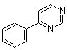 结构式 CAS# 3438-48-0, 4-苯基嘧啶