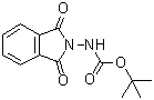 N-(tert-Butoxycarbonylamino)phthalimide molecular structure (CAS 34387-89-8)