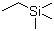 Ethyltrimethylsilane molecular structure (CAS 3439-38-1)