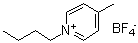 N-Butyl-4-methylpyridinium tetrafluoroborate molecular structure (CAS 343952-33-0)