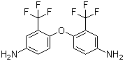 structure of CAS# 344-48-9, 2,2'-Bis(trifluoromethyl)-4,4'-diaminodiphenyl ether;4,4'-Oxybis[3-(trifluoromethyl)benzenamine]