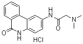 PJ 34 hydrochloride molecular structure (CAS 344458-15-7)