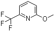 2-Methoxy-6-(trifluoromethyl)pyridine molecular structure (CAS 34486-18-5)