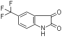 5-三氟甲基靛红分子结构 (CAS 345-32-4)