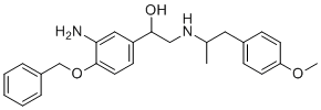 Formoterol impurity 18 molecular structure (CAS 345288-56-4)