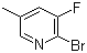 2-Bromo-3-fluoro-5-methylpyridine molecular structure (CAS 34552-16-4)