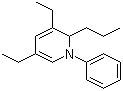 3,5-Diethyl-1-phenyl-2-propyl-1,2-dihydropyridine molecular structure (CAS 34562-31-7)