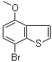 7-Bromo-4-methoxybenzo[b]thiophene molecular structure (CAS 34576-61-9)