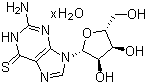 6-Thioguanosine hydrate molecular structure (CAS 345909-25-3)