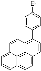 1-(4-Bromophenyl)pyrene molecular structure (CAS 345924-29-0)