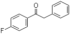 4'-Fluoro-2-phenylacetophenone molecular structure (CAS 347-84-2)
