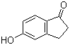结构式 CAS# 3470-49-3, 5-羟基-1-茚酮
