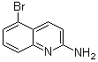 5-Bromo-2-quinolinamine molecular structure (CAS 347146-12-7)