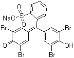 Bromophenol Blue sodium salt molecular structure (CAS 34725-61-6)