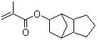 structure of CAS# 34759-34-7, Methacrylic acid 4,7-methanooctahydro-1H-indene-5-yl ester;Tricyclo[5.2.1.02,6]decan-8-ol methacrylate