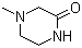 1-Methylpiperazin-3-one molecular structure (CAS 34770-60-0)