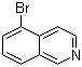 5-溴异喹啉分子结构 (CAS 34784-04-8)