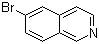 6-Bromoisoquinoline molecular structure (CAS 34784-05-9)