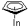 Cyclopentadienylindium molecular structure (CAS 34822-89-4)