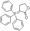 结构式 CAS# 34932-07-5, 二氢-3-(三苯基膦亚基)-2(3H)-呋喃酮