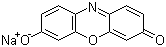 structure of CAS# 34994-50-8, Resorufin sodium salt;7-Hydroxy-3H-phenoxazin-3-one sodium salt