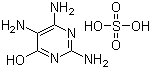 结构式 CAS# 35011-47-3, 2,4,5-三氨基-6-羟基嘧啶硫酸盐