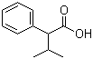 结构式 CAS# 3508-94-9, 2-异丙基-2-苯基乙酸