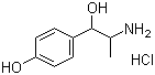 2-(1-Aminoethyl)-4-hydroxybenzyl alcohol hydrochloride molecular structure (CAS 35085-65-5)