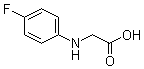 N-(4-Fluorophenyl)glycine molecular structure (CAS 351-95-1)