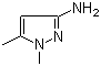 3-氨基-1,5-二甲基吡唑分子结构 (CAS 35100-92-6)