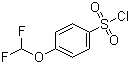 4-(Difluoromethoxy)benzenesulfonyl chloride molecular structure (CAS 351003-34-4)