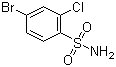 structure of CAS# 351003-59-3, 4-Bromo-2-chlorobenzenesulfonamide