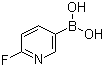 structure of CAS# 351019-18-6, 2-Fluoropyridine-5-boronic acid;6-Fluoropyridine-3-boronic acid