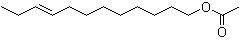 (E)-9-Dodecen-1-ol acetate molecular structure (CAS 35148-19-7)
