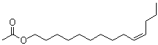顺式-10-十四碳烯-1-醇乙酸酯分子结构 (CAS 35153-16-3)