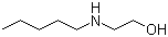 2-(正戊基氨基)乙醇分子结构 (CAS 35161-67-2)